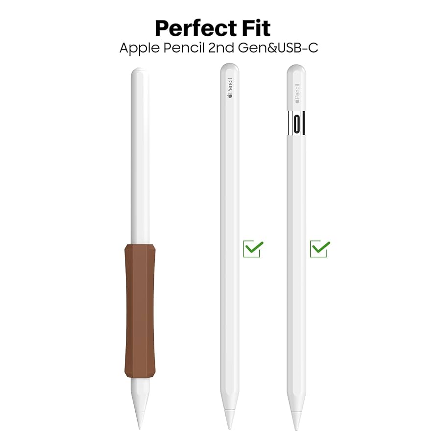 Amazon.com: NIUTRENDZ 3 Pack Silicone Grip for Apple Pencil